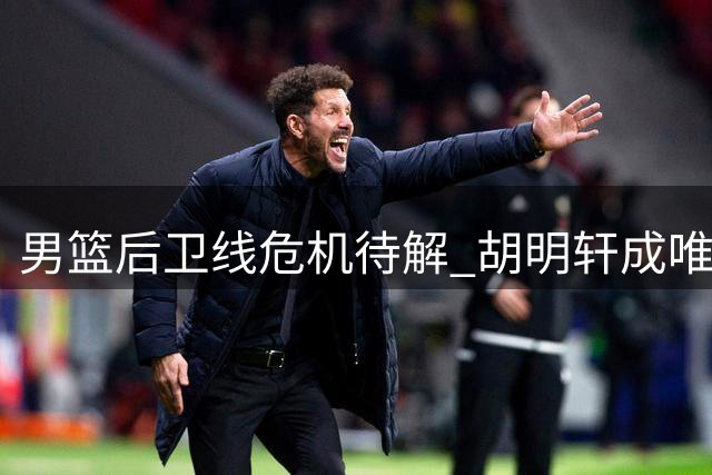 男篮后卫线危机待解 胡明轩成唯一亮点